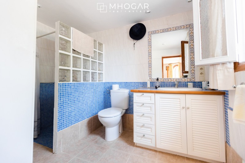 Calpe-Casa hermosa con vistas al mar y Peñón de Ifach a la venta